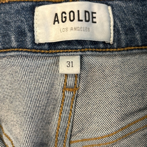 Agolde Riley Straight Leg Jeans - Picture 3 of 4